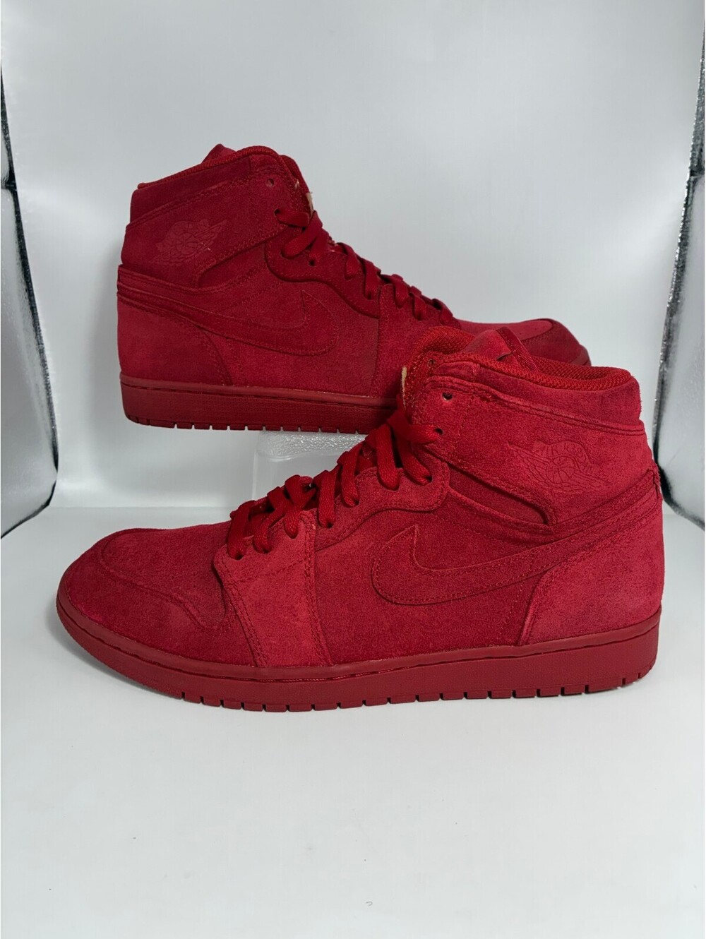 Size 11.5 - Air Jordan 1 Retro High Red Suede